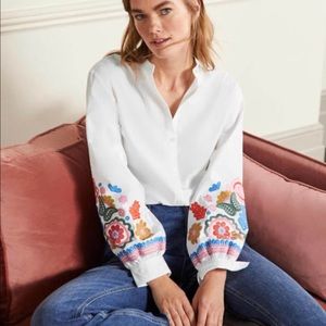 NWT Boden Full Sleeve Relaxed Shirt, US 8R